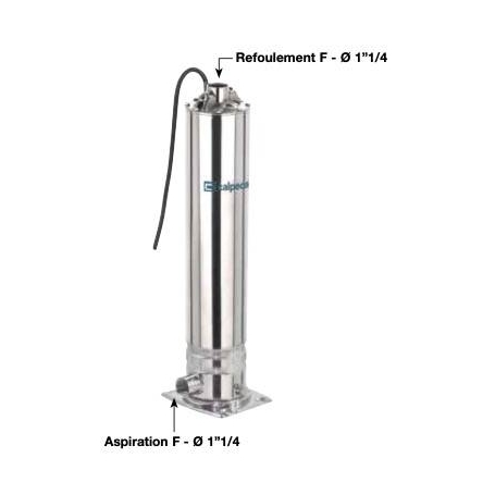 Pompe multicellulaire verticale monobloc - MPSU - CALPEDA