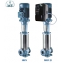 Pompe multicellulaire verticale en ligne inox - MXV
