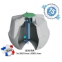 CUVES A EAU - DE 1000 LITRES A 10 000 LITRES - PRE-EQUIPEES