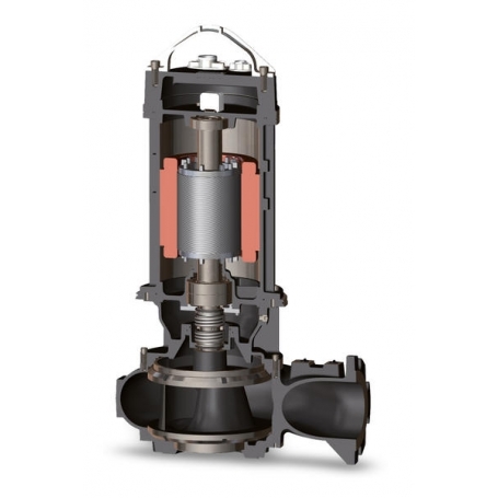 Pompe de relevage à roue monocanale fermée