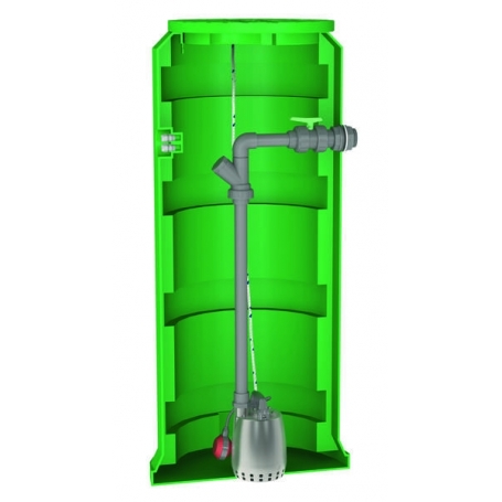 Pour eau claire ou légèrement chargée
