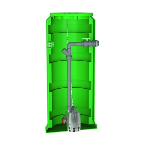 Pour eau claire ou légèrement chargée