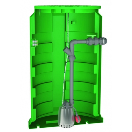 Pour eau claire ou légèrement chargée