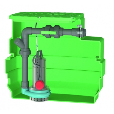 Pour eau claire ou légèrement chargée