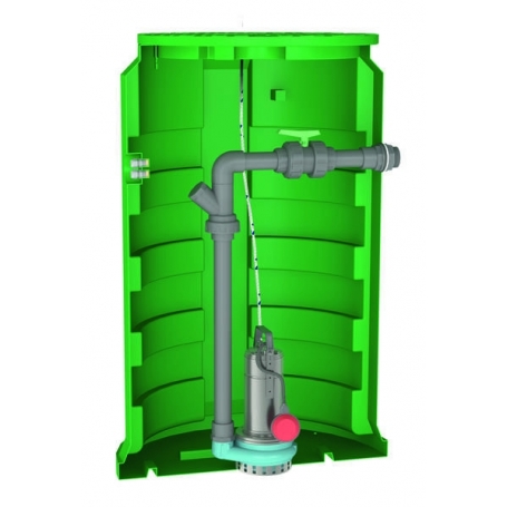 Pour eau claire ou légèrement chargée