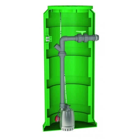 Postes de relevage pour eau claire ou légèrement chargée