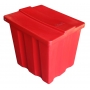 COFFRE ROUGE POUR SEL / ABSORBANT / SABLE