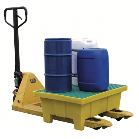 BAC DE RETENTION AVEC PIEDS 70 LITRES EN PE