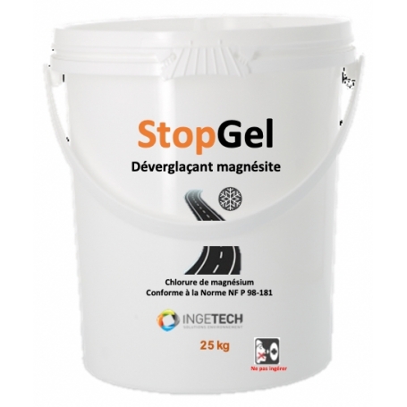 DEVERGLACANT DENEIGEANT AU MAGNESIUM - Seau de 25 kg
