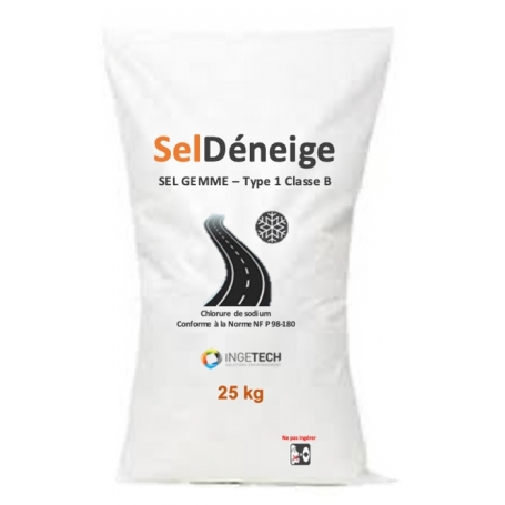 SEL DE DENEIGEMENT EXTRA SEC -  Le sac de 25 kg