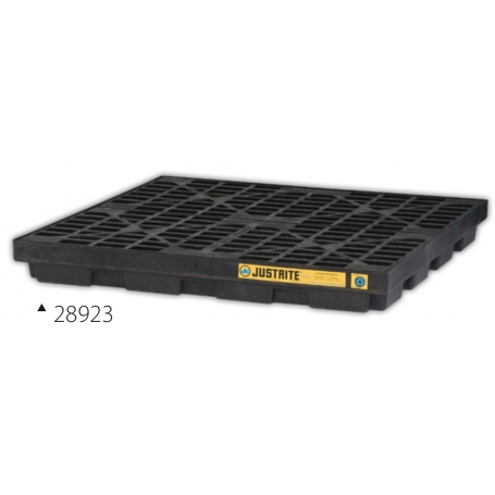 PLANCHER DE RÉTENTION pour 4 FÛTS (en carré)
