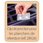 PLANCHER DE RÉTENTION pour 4 FÛTS (en carré)